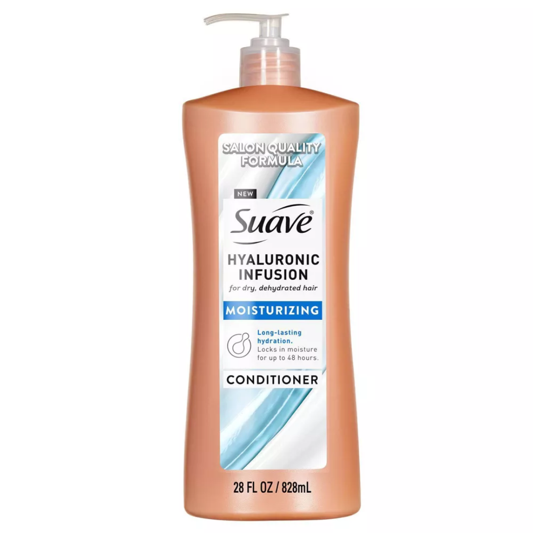 Suave Hyaluronic Infusion Moisturizing Conditioner for Dry Hair (28oz)