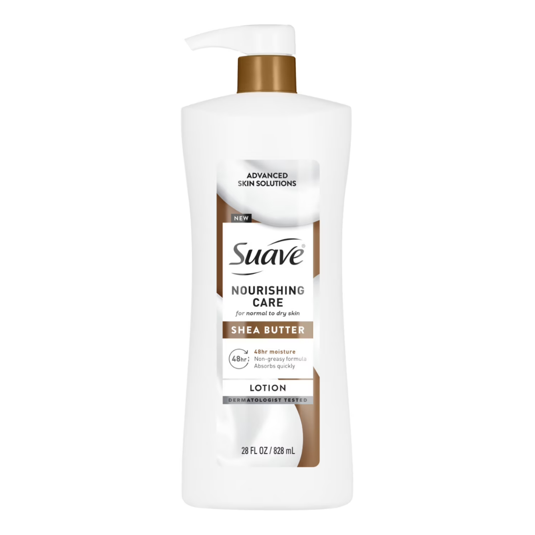 Suave Nourishing Care Body Lotion with Shea Butter (28 fl oz)