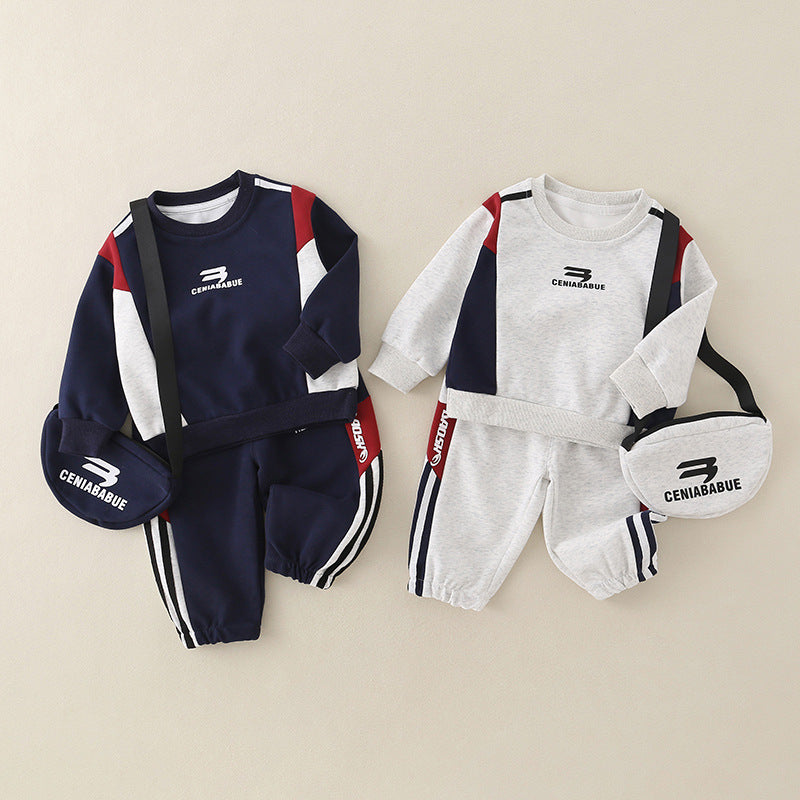 Cotton Children's Suit Casual And Comfortable Autumn Clothes