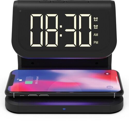 Supersonic Sc6035quvuv Strlzr Qi Charger Clck Blk - Supersonic Sc6035quvuv Strlzr Qi Charger Clck Blk - Cell Phone Accessories