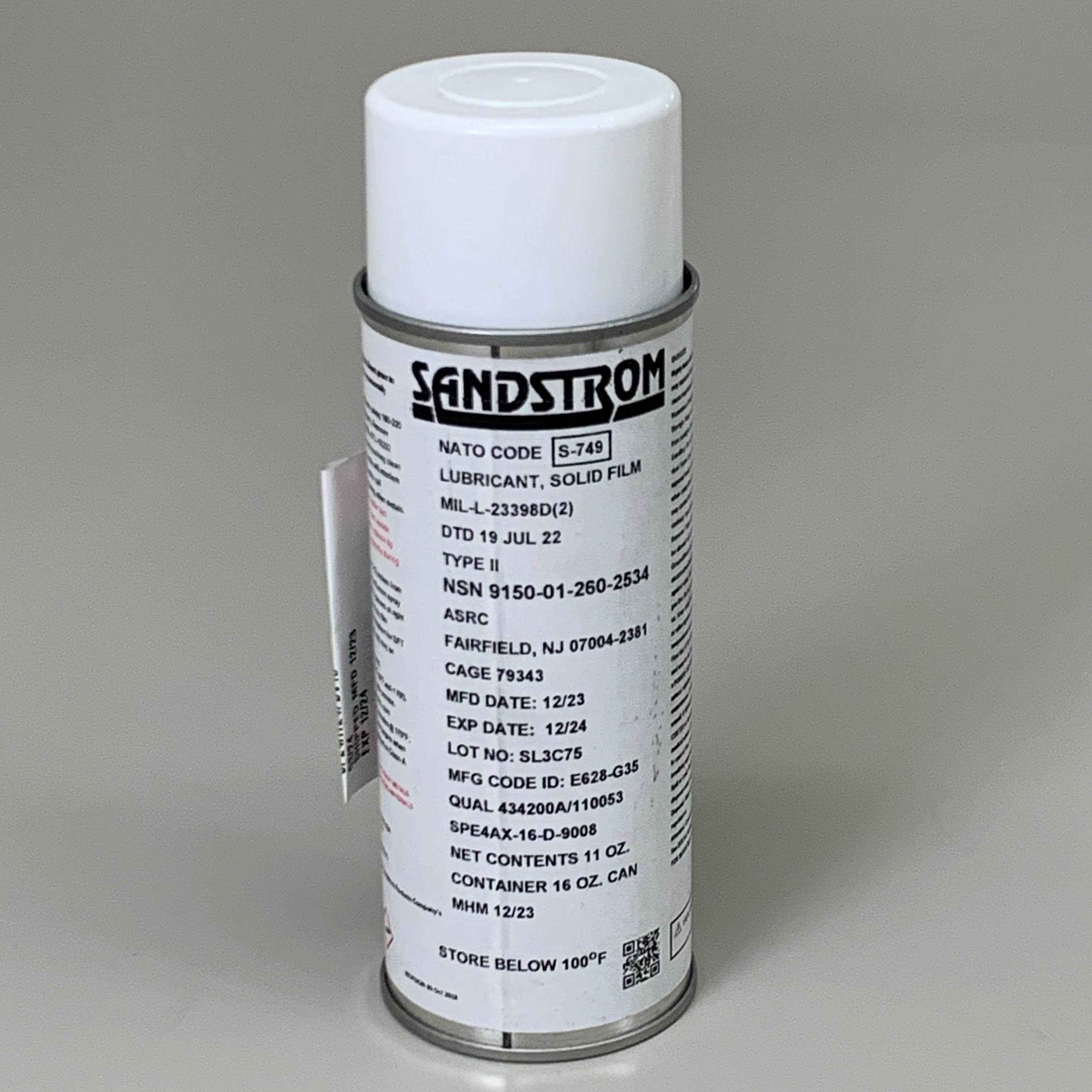 SANDSTORM(12 PACK)Lubricant Solid Film Bonding Industrial Equipment BB12/24 16oz
