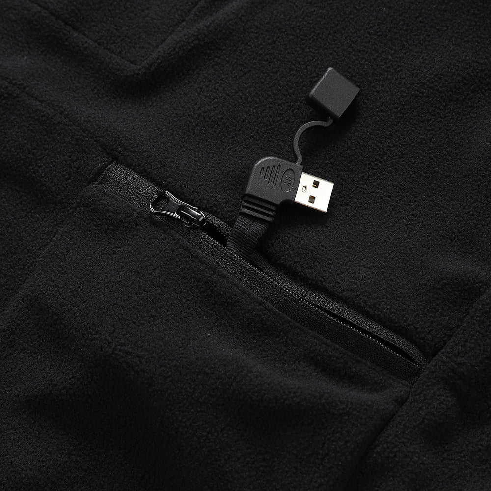 Children's Heating Jacket Heating Polar Fleece
