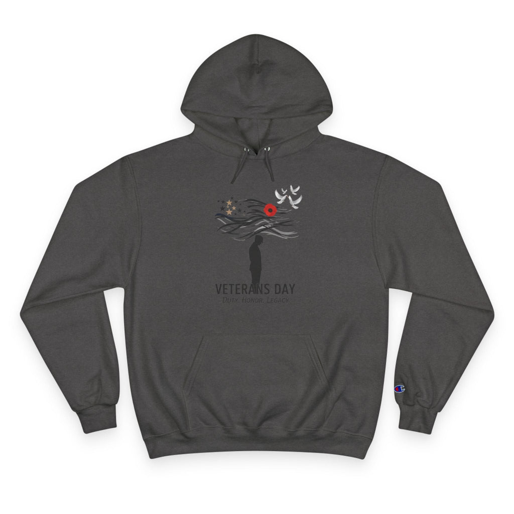 Veterans Day Champion Hoodie, Cozy Hoodie, Gift for Veterans, Memorial Day Apparel, Support Our Troops