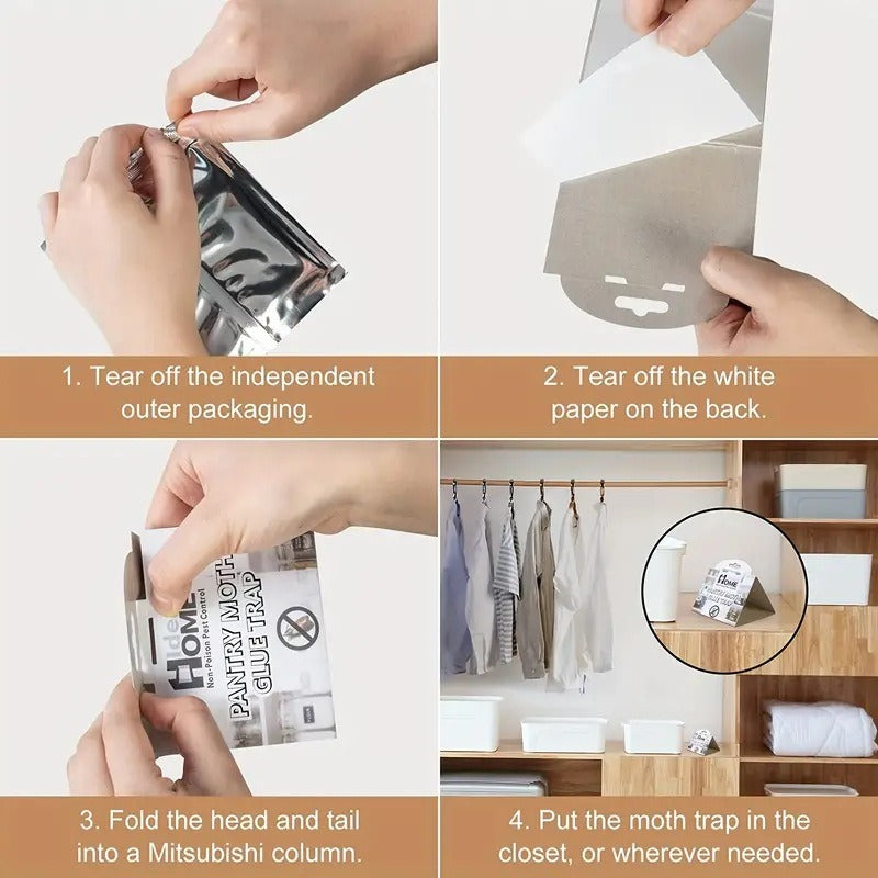 Hot sell pheromone moth trap high effective pantry moth traps eco-friendly moth traps