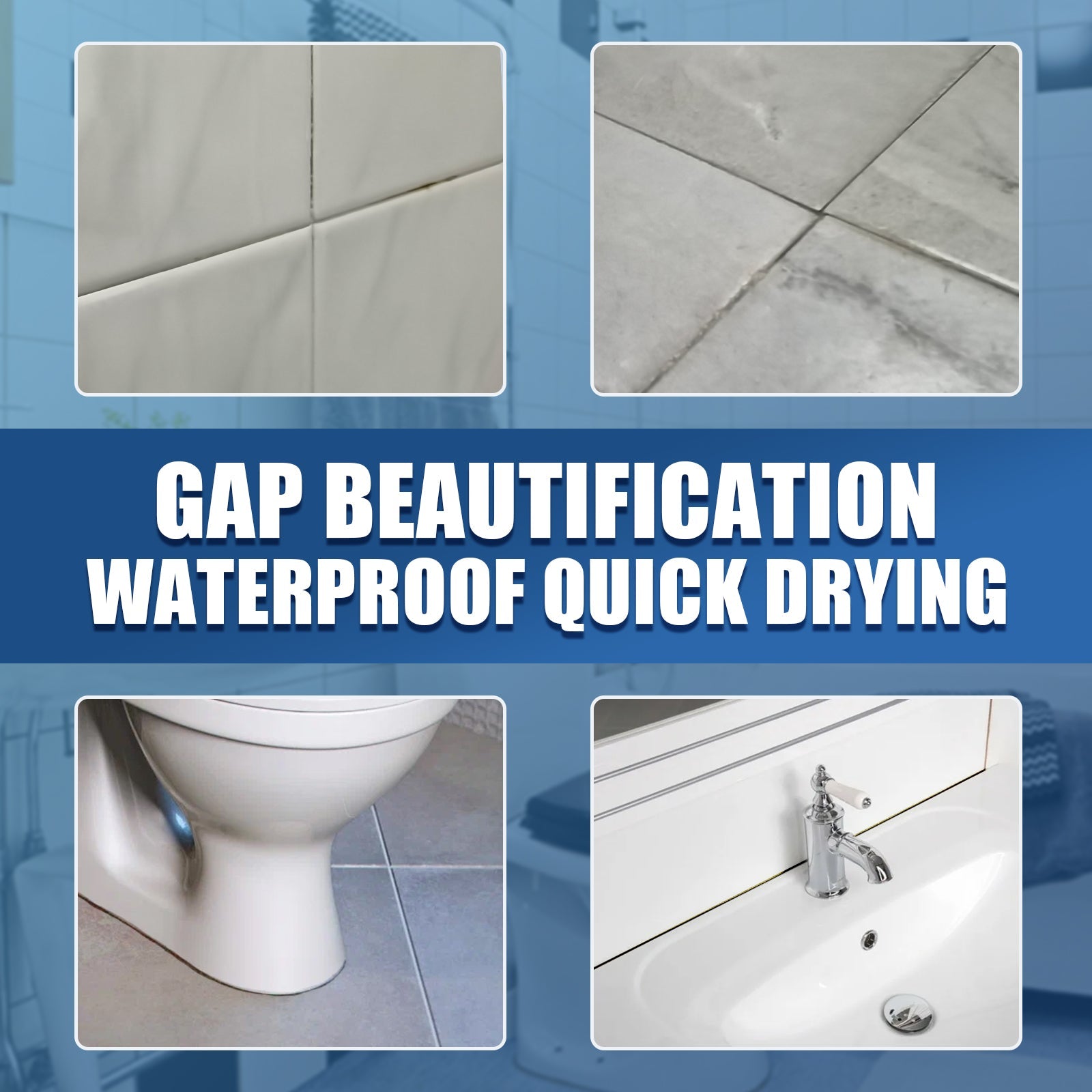 Tile Repair Pen Waterproof Mildew Resistant Tile Repair Pen For Bathroom Floor Crevices