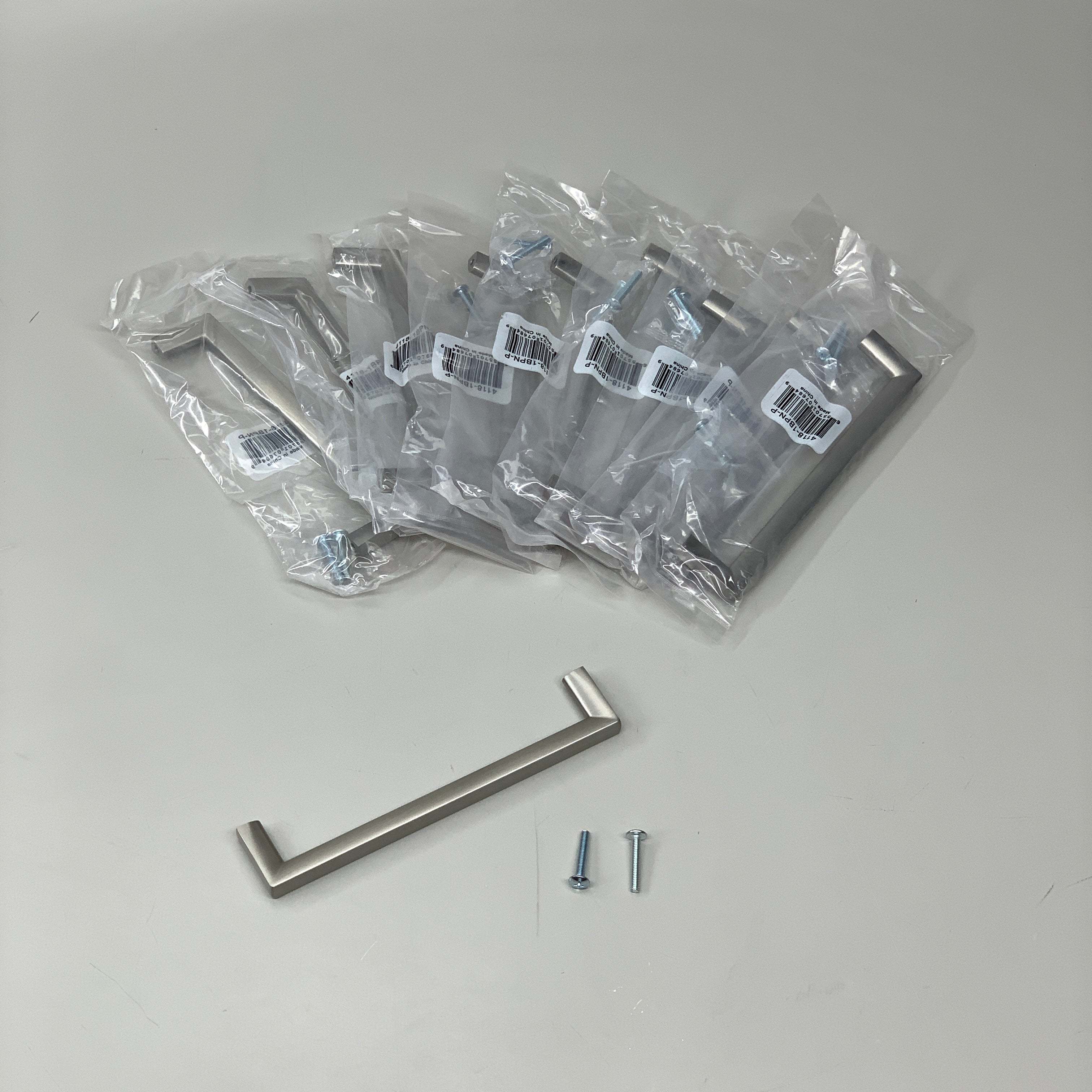 BERENSON 10 PACK!! Metro Cabinet Pull Handle 160mm CC Brushed Nickel 4118-1BPN-P