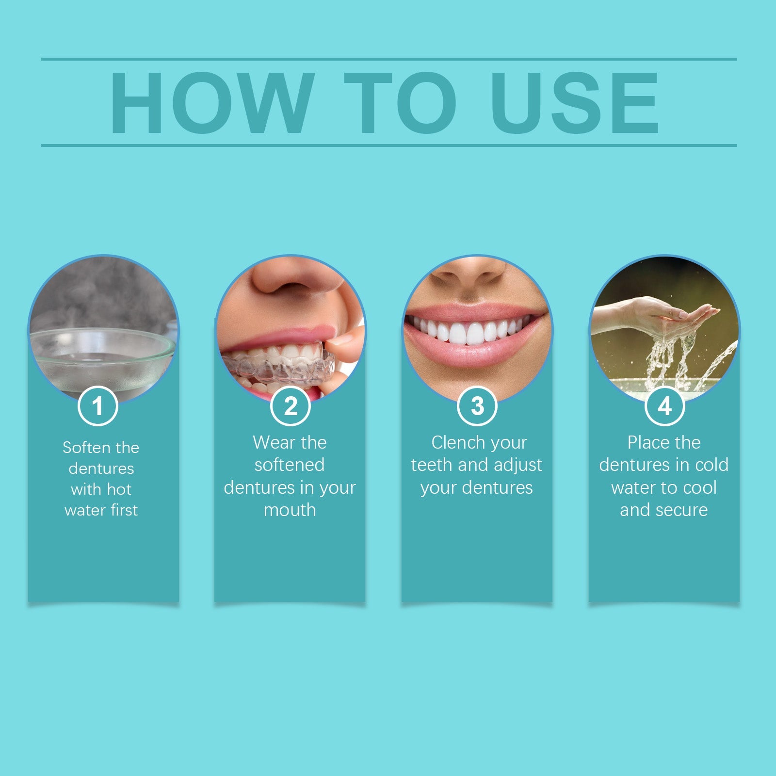 Adjustable Buckle Dentures, Comfortable Adjustable Dentures To Fit The Mouth Chewing Force And Fit The Teeth
