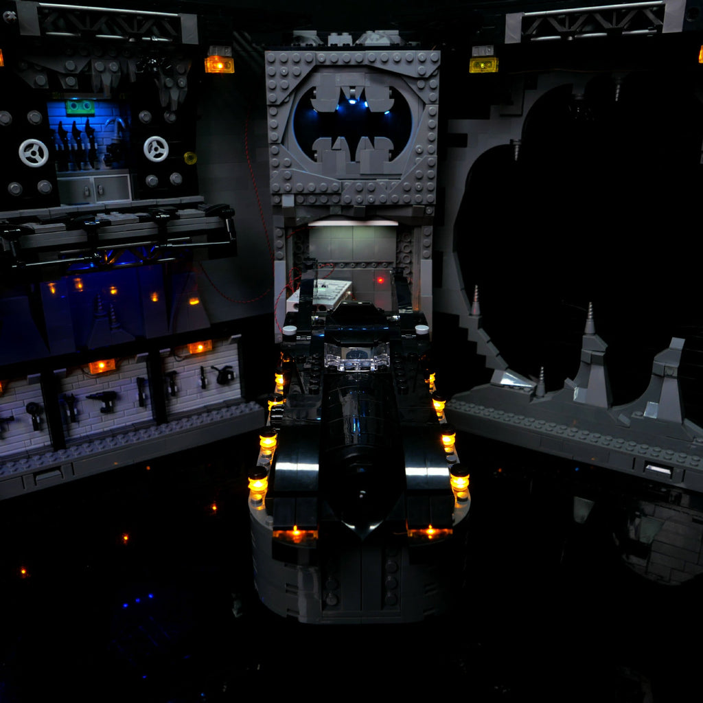 LP building block lighting suitable for LEGO 76252 Batcave Shadow Box building block model LED remote control lighting
