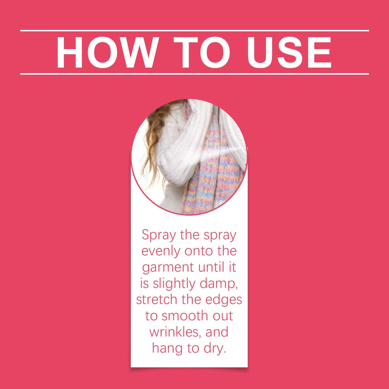 Clothing Anti-Static Wrinkle Spray Soft And Comfortable To Remove Clothing Wrinkles Smooth Static-Free Spray