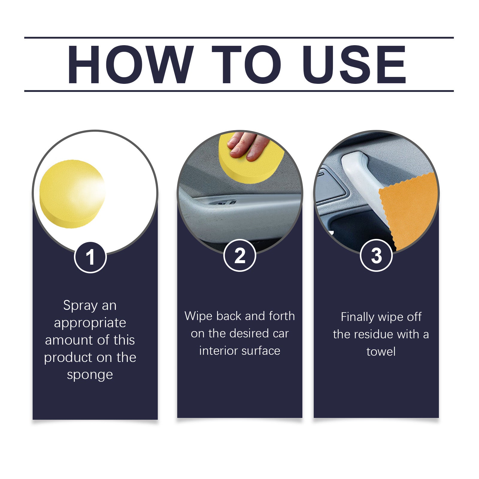 Automotive Interior Retreader Deep Cleaning, Waterproof And Anti-Fouling Reconditioning Interior Maintenance Cleaner