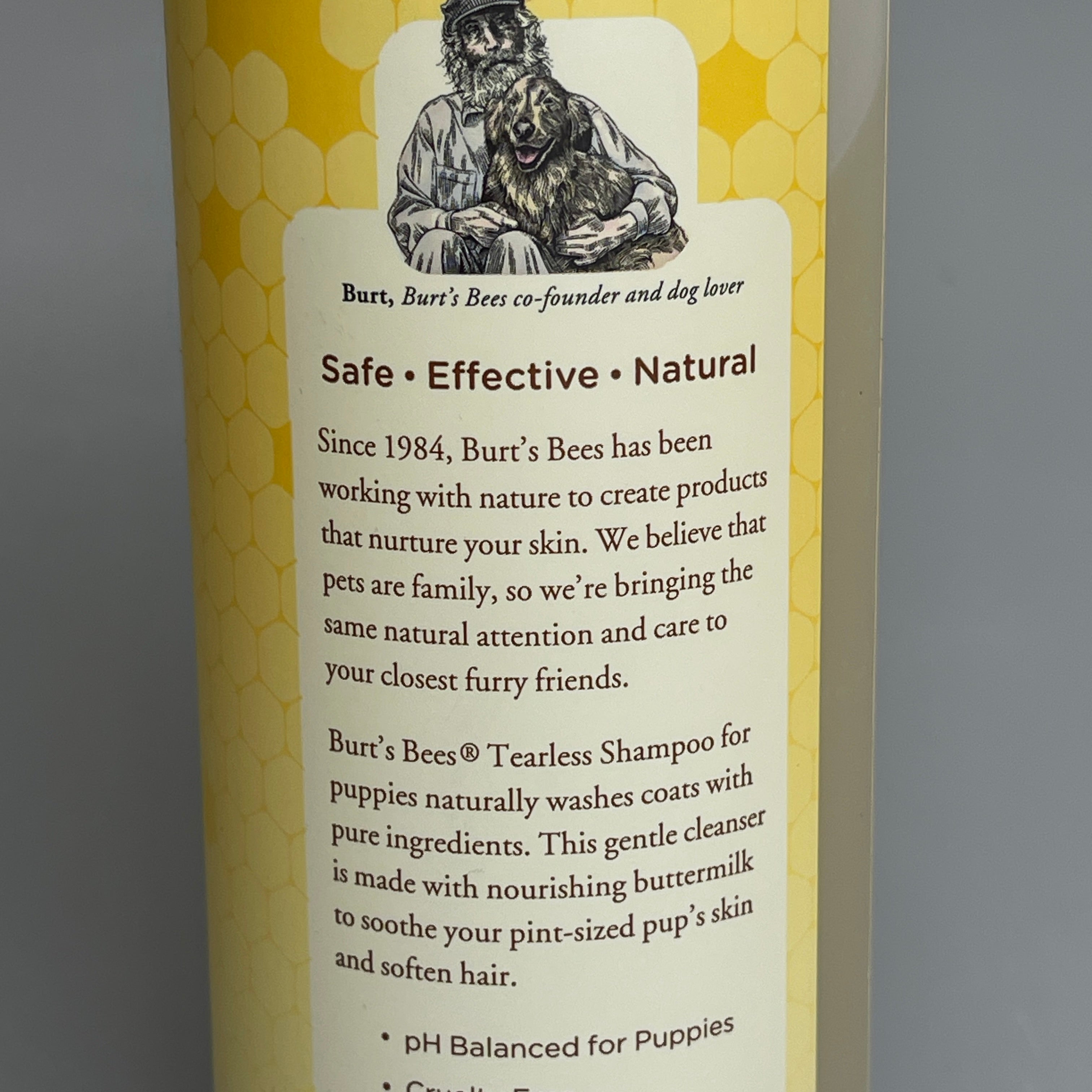 BURT'S BEE'S For Puppies Tearless Shampoo W/Buttermilk 16 oz FFP7263-01