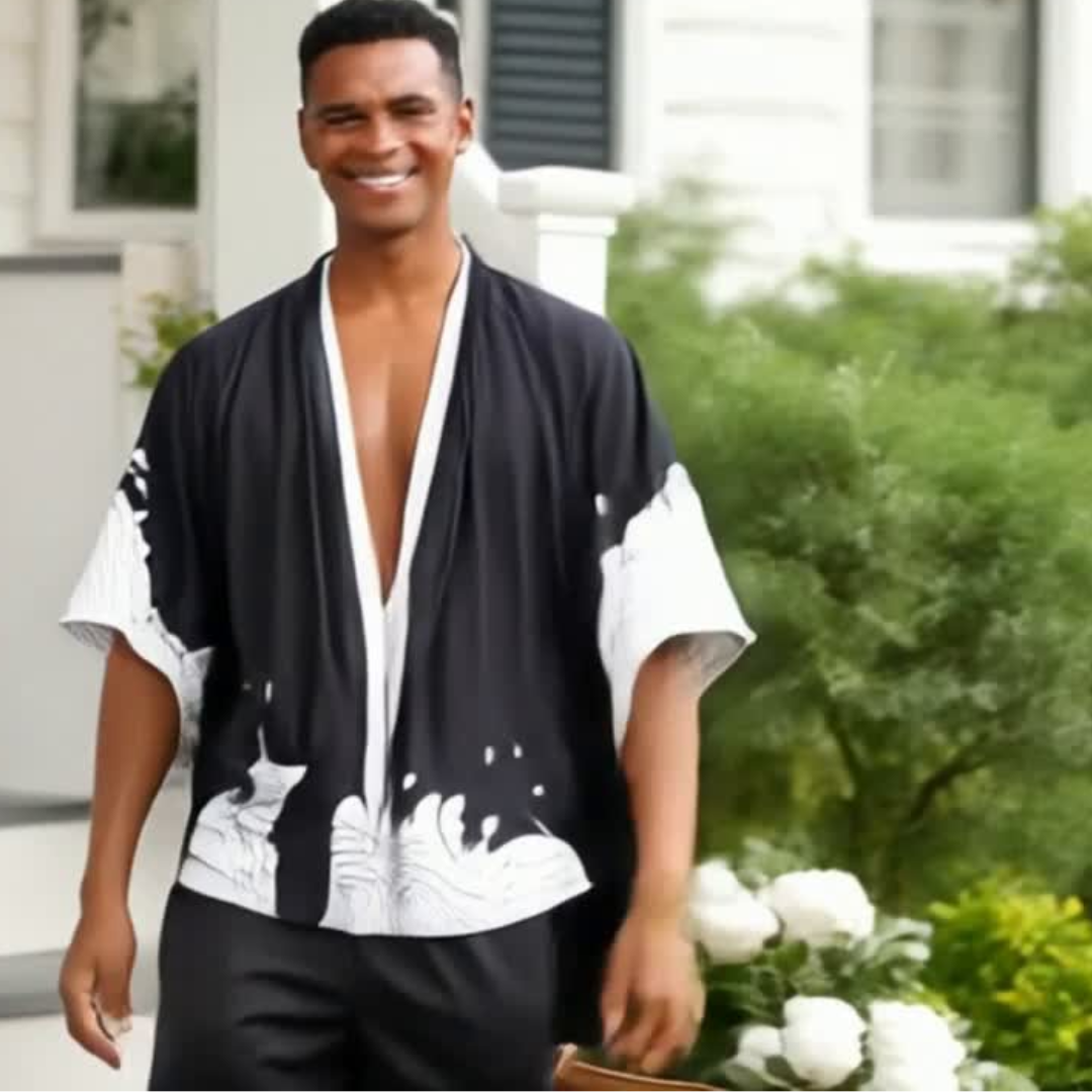 MEN'S SUMMER CARDIGAIN Products Casual Loose Cotton Large Size Men's AUTHENIC