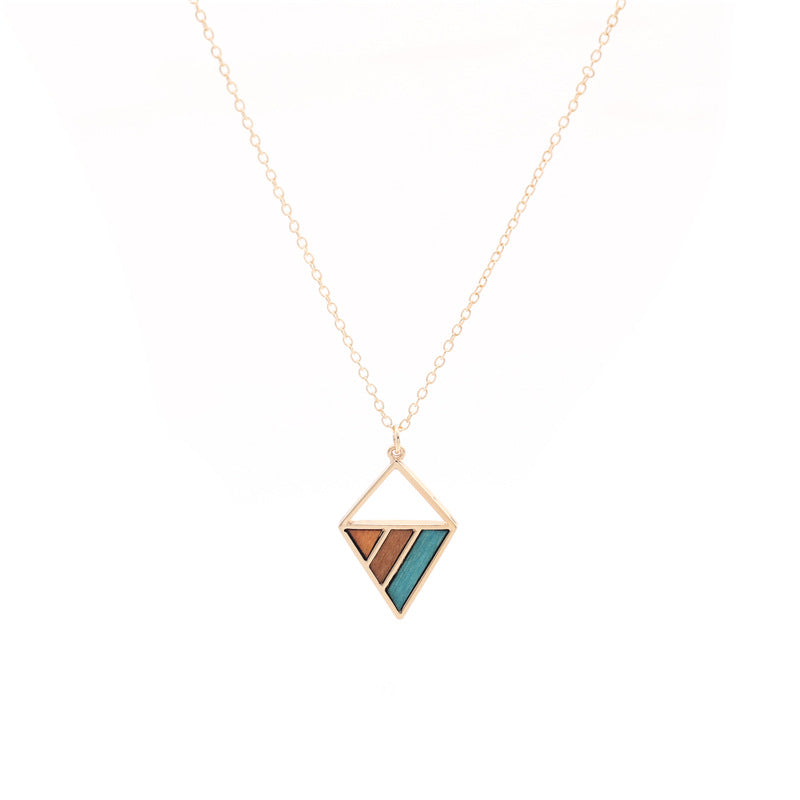 Cross-border New Product European And American Wooden Pendant