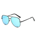 Luxury Lady Vintage Round Metal  Sunglasses For  Driving Black Retro Mirror Sunglasses Woman  Shade Sunglasses With  UV400 Protection