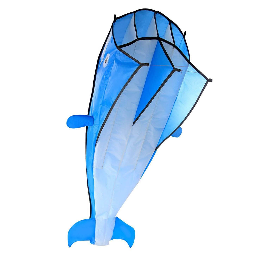 3D Kite Huge Frameless Soft Parafoil Giant Dolphin