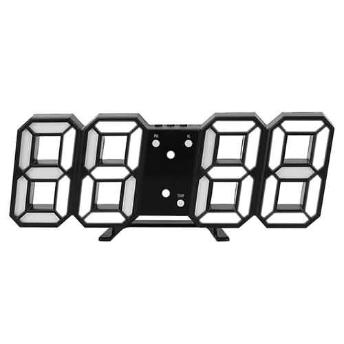 3D LED Digital Wall Clock