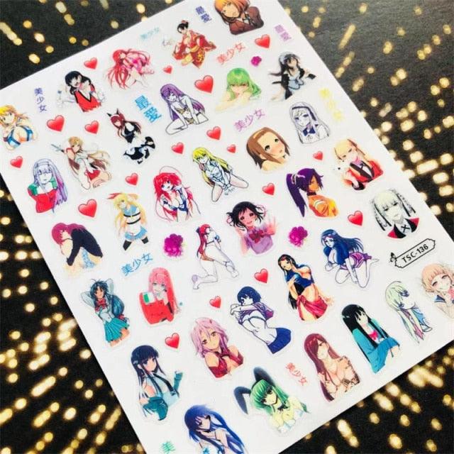 3D Nail Art Stickers Decal Template Nail Tool Decorations Nail Slider  Metallic Nail Art Stickers Set Love Metal Nail Studs Decals for Women Nail Decorations Accessories Metal Curve Stripe Lines Design Letter Nail Sticker Decoration