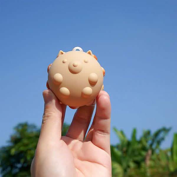 3D Pop Ball Fidget Toy Keychain Stress Reliever For Children and Adults