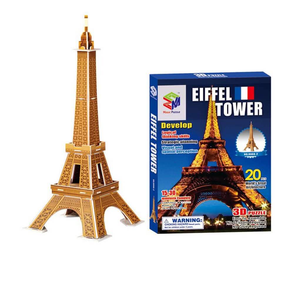 3D World Architecture Puzzles