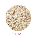 Straw Woven Tea Mat, Table Mat, Placemat