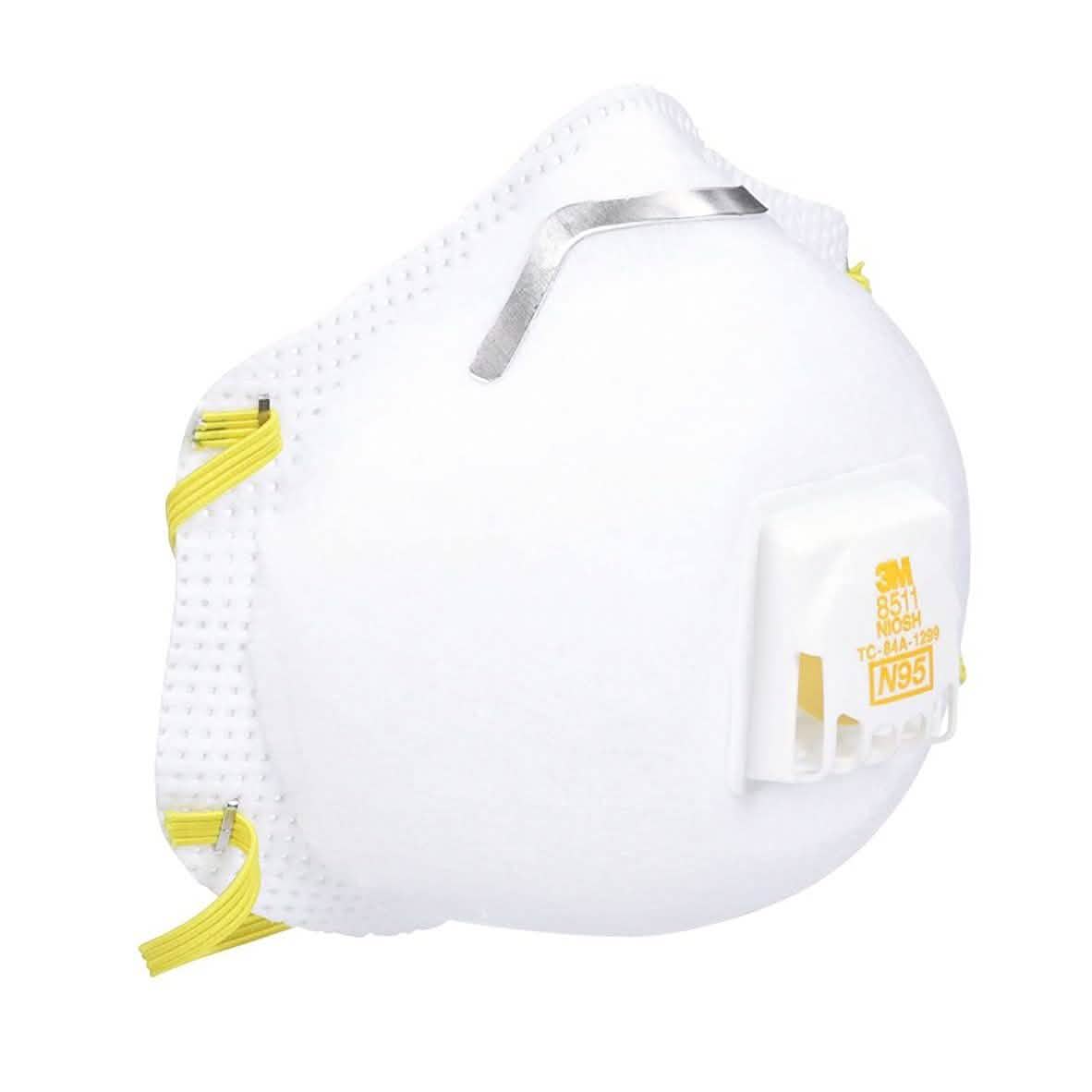 3M 8511 N95 Particulate Respirator with Valve