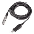 3M USB Male to XLR Female Microphone USB Mic Link Cable
