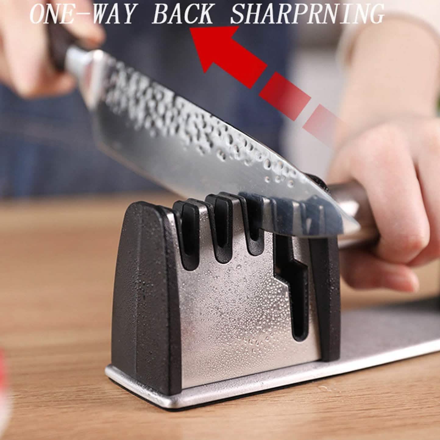 4-in-1 Kitchen Blade and Scissor Sharpening Tool