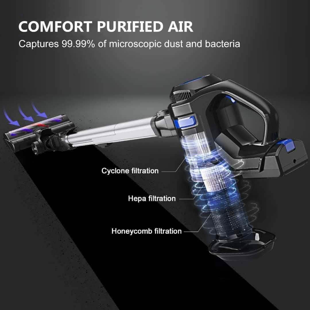 4-in-1 Lightweight Stick Vacuum Cleaner
