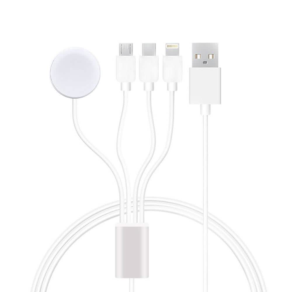 4-in-1 Multi Port & Apple Watch Charger