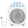 4-in-1 Portable Mini Desktop Water Mist Cooling Air Conditioner
