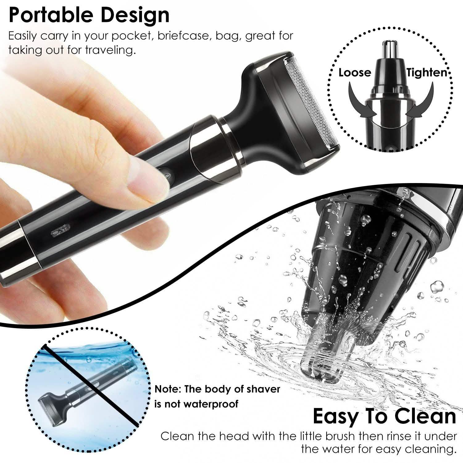 4-in-1 Rechargeable Hair Trimmer
