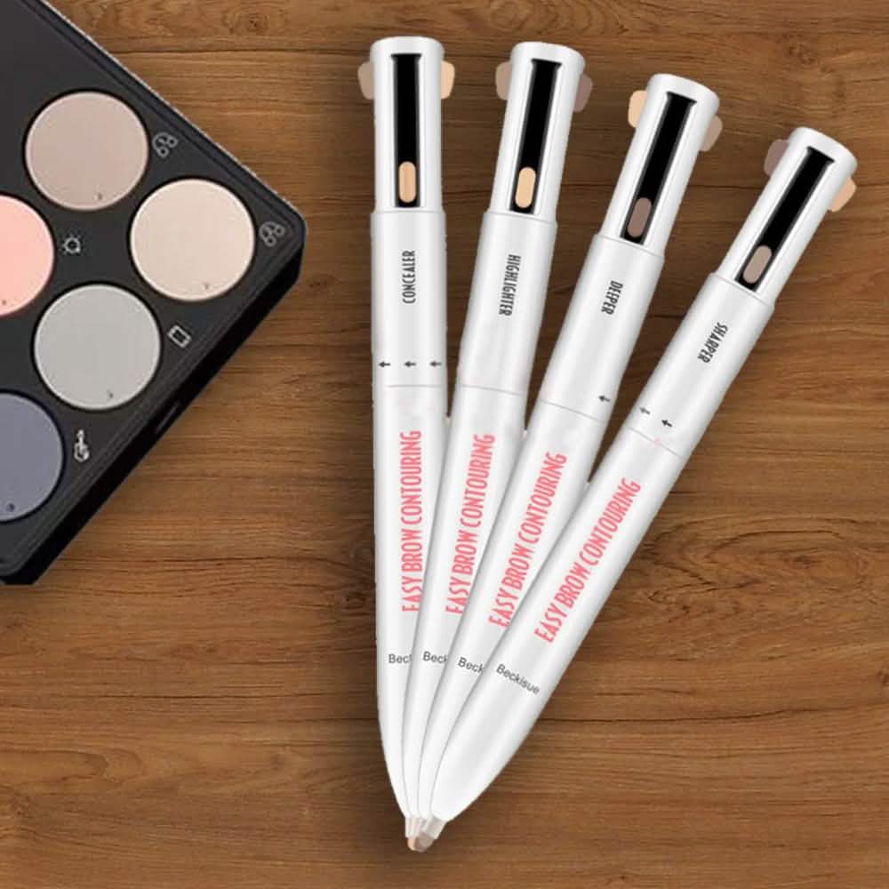4-in-1 Waterproof Pro Rotating Eyebrow Contouring Pencil