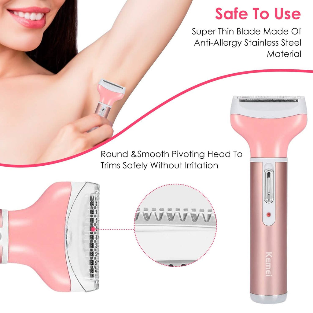 4-in-1 Women Electric Shaver