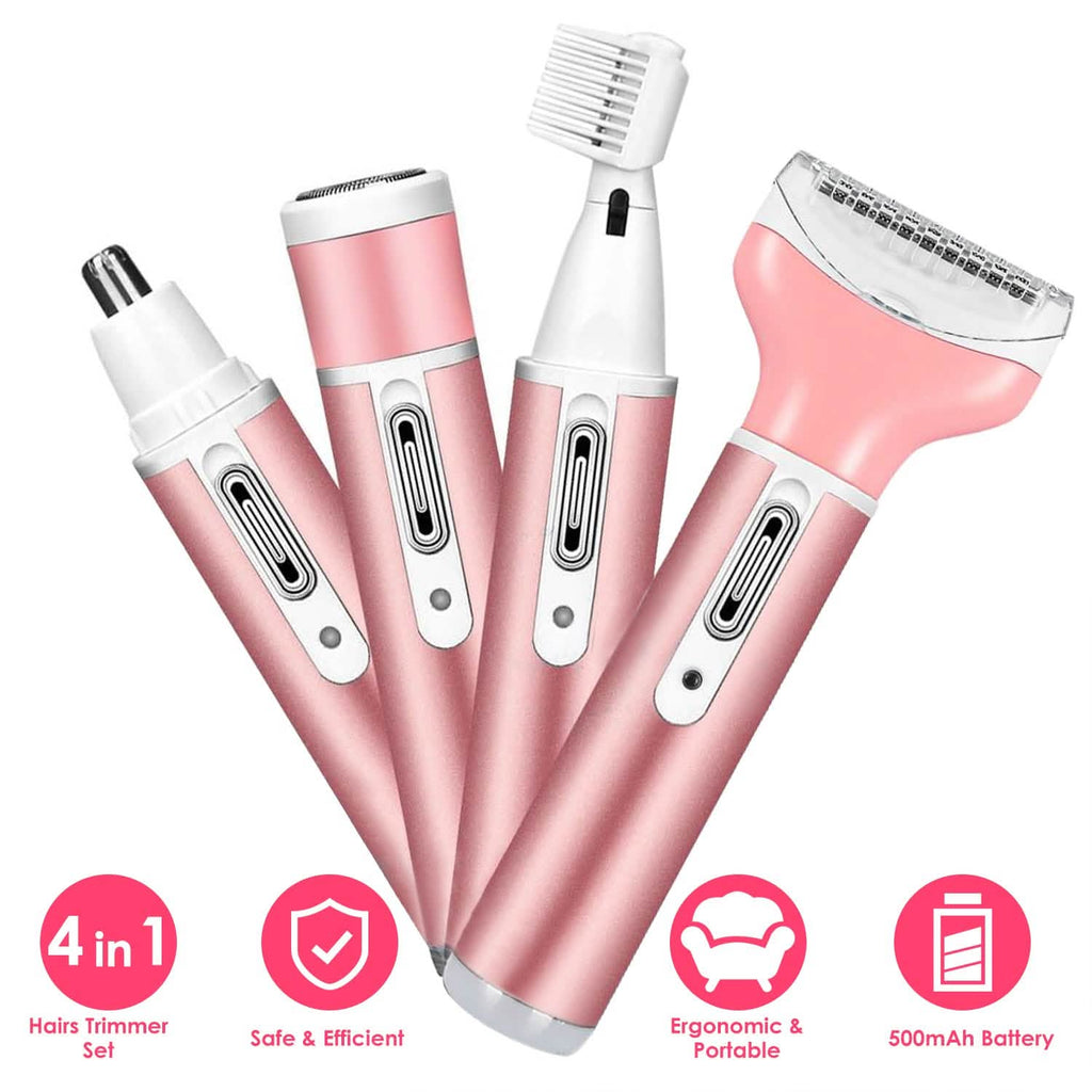 4-in-1 Women Electric Shaver