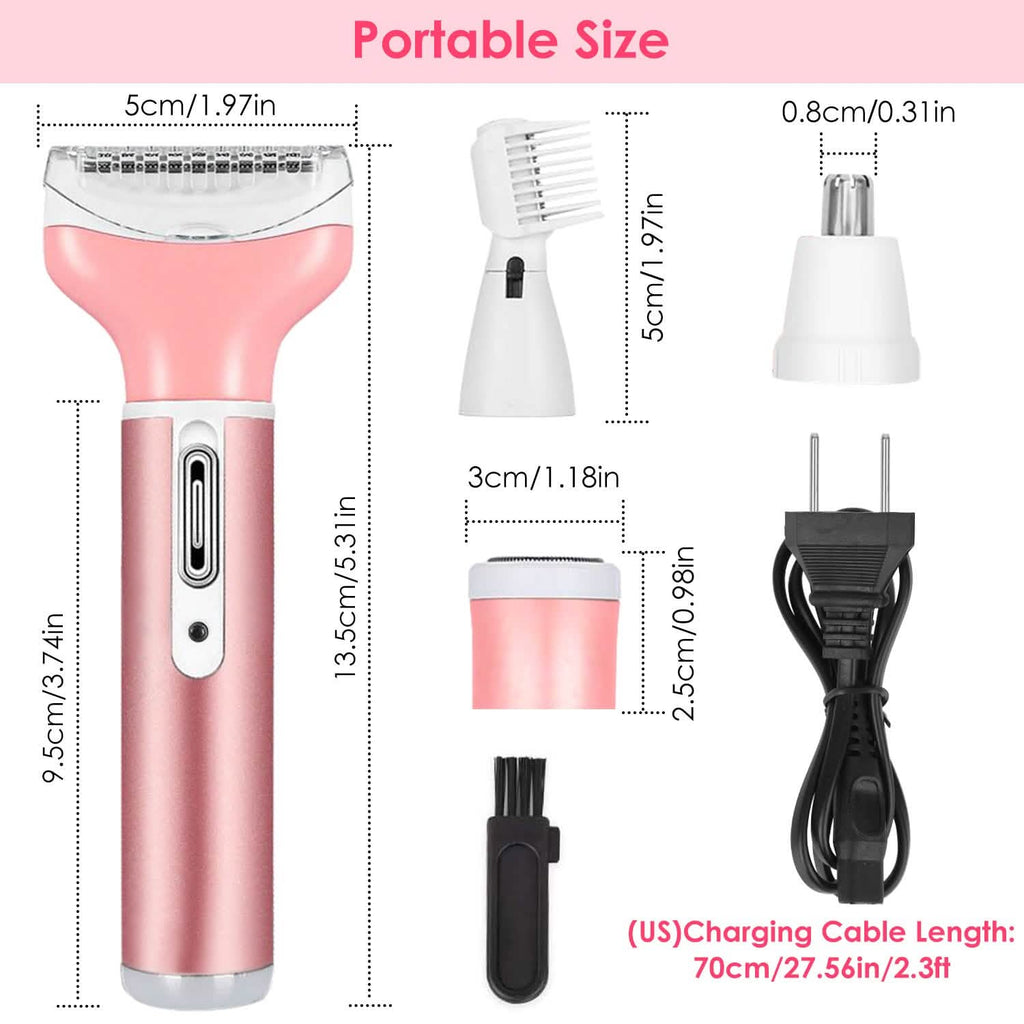 4-in-1 Women Electric Shaver