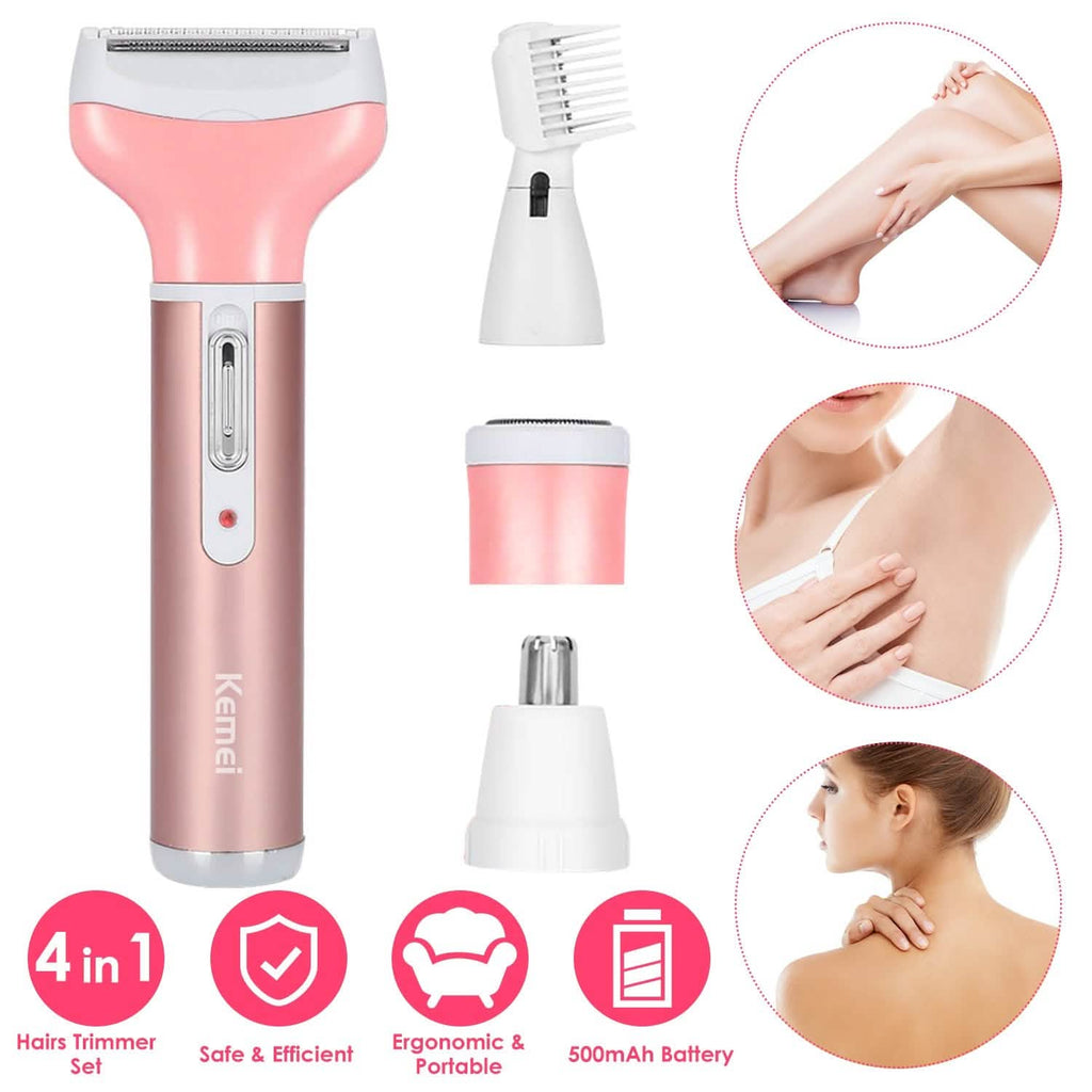 4-in-1 Women Electric Shaver