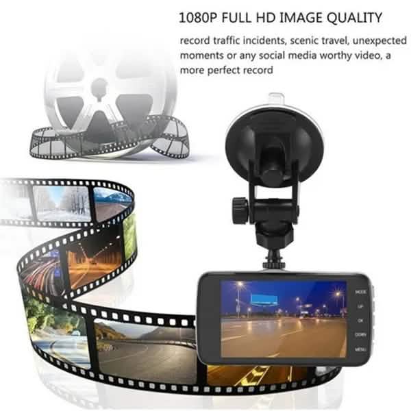 4 Inch FHD Screen Car Camera Car Dash Cam