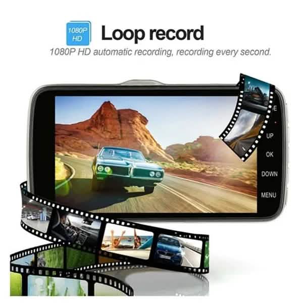 4 Inch FHD Screen Car Camera Car Dash Cam