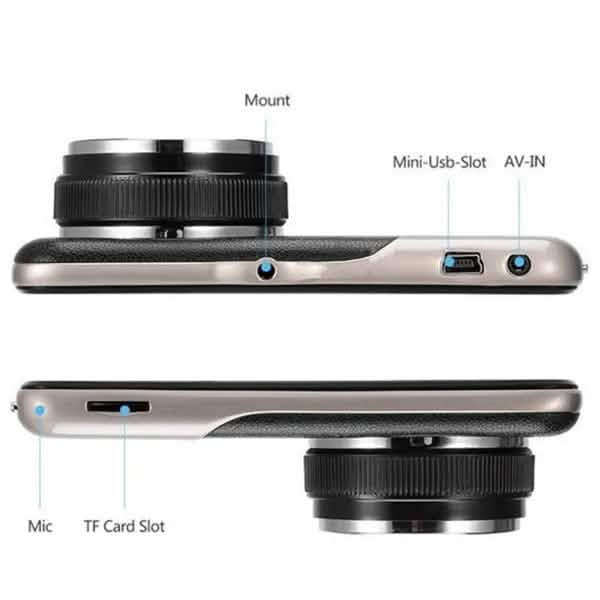 4 Inch FHD Screen Car Camera Car Dash Cam