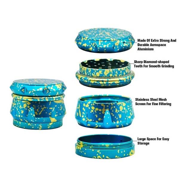 4 Layer Aluminum Herb Grinder