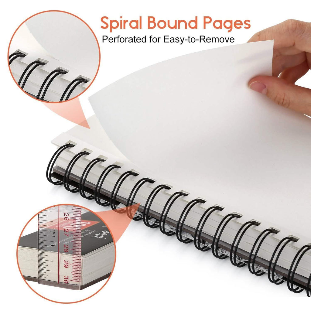 4-Pack: 100 Sheets Sketch Book