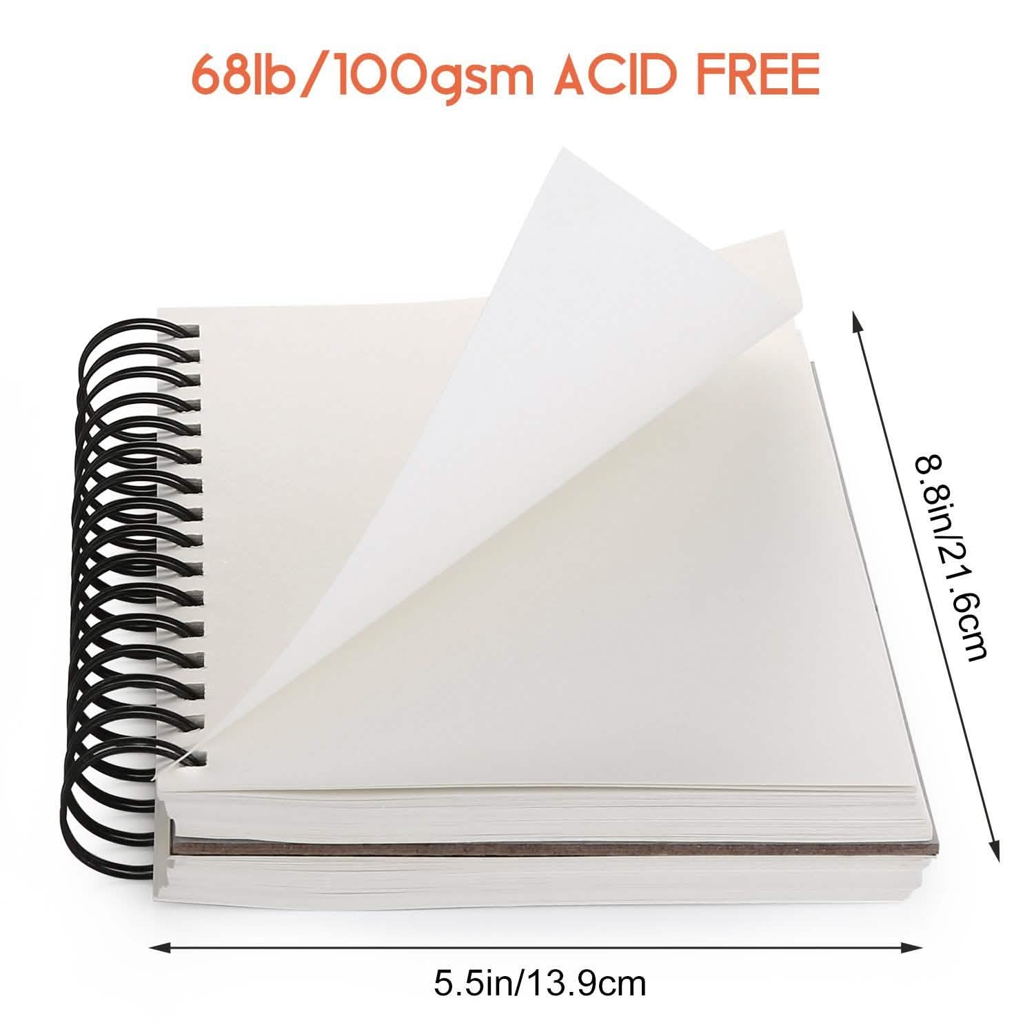 4-Pack: 100 Sheets Sketch Book
