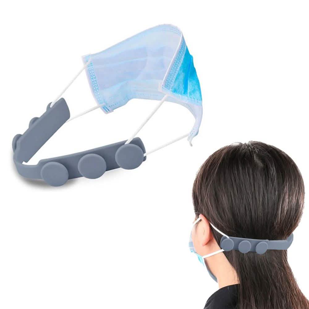 4-Pack: Anti-Slip Adjustable Ear Protector and Mask Pressure Reducer