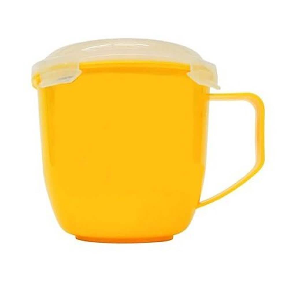 4-Pack: Bell & Howell Microwave Mugs with Vented Lids