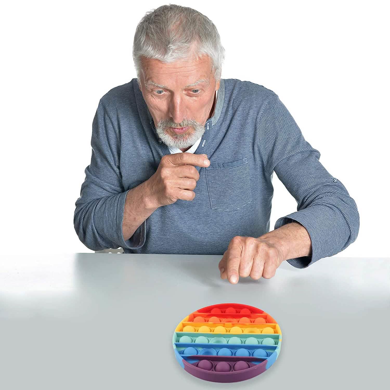 4-Pack: Bubble Popper Anti - Stress Fidget Toy