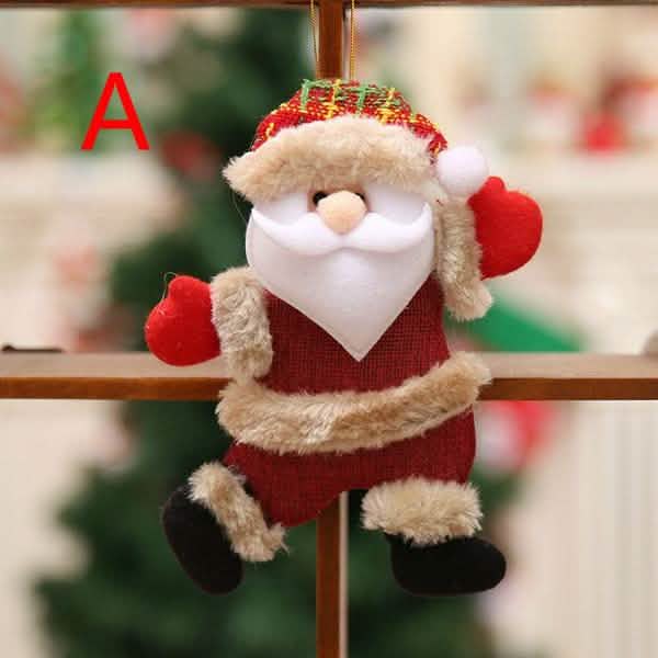4-Pack: Christmas Doll Pendant Gifts