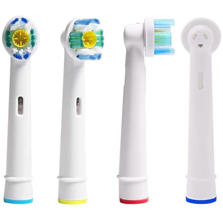 4-Pack: EB18A Replacement Electric Toothbrush Head