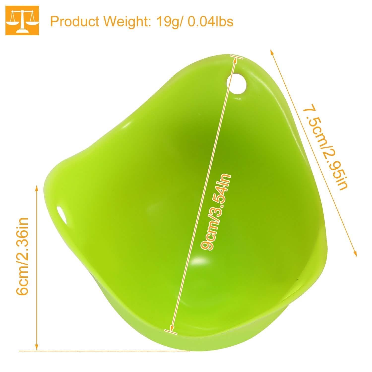 4-Pack: Egg Poachers Silicon Egg Cups