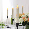 4-Pack: Elegant Glow Candle 9” Flameless Battery Taper