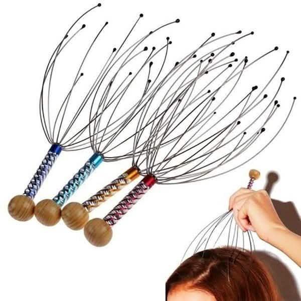 4-Pack: Head Neck Scalp Massager Stress Release Tool
